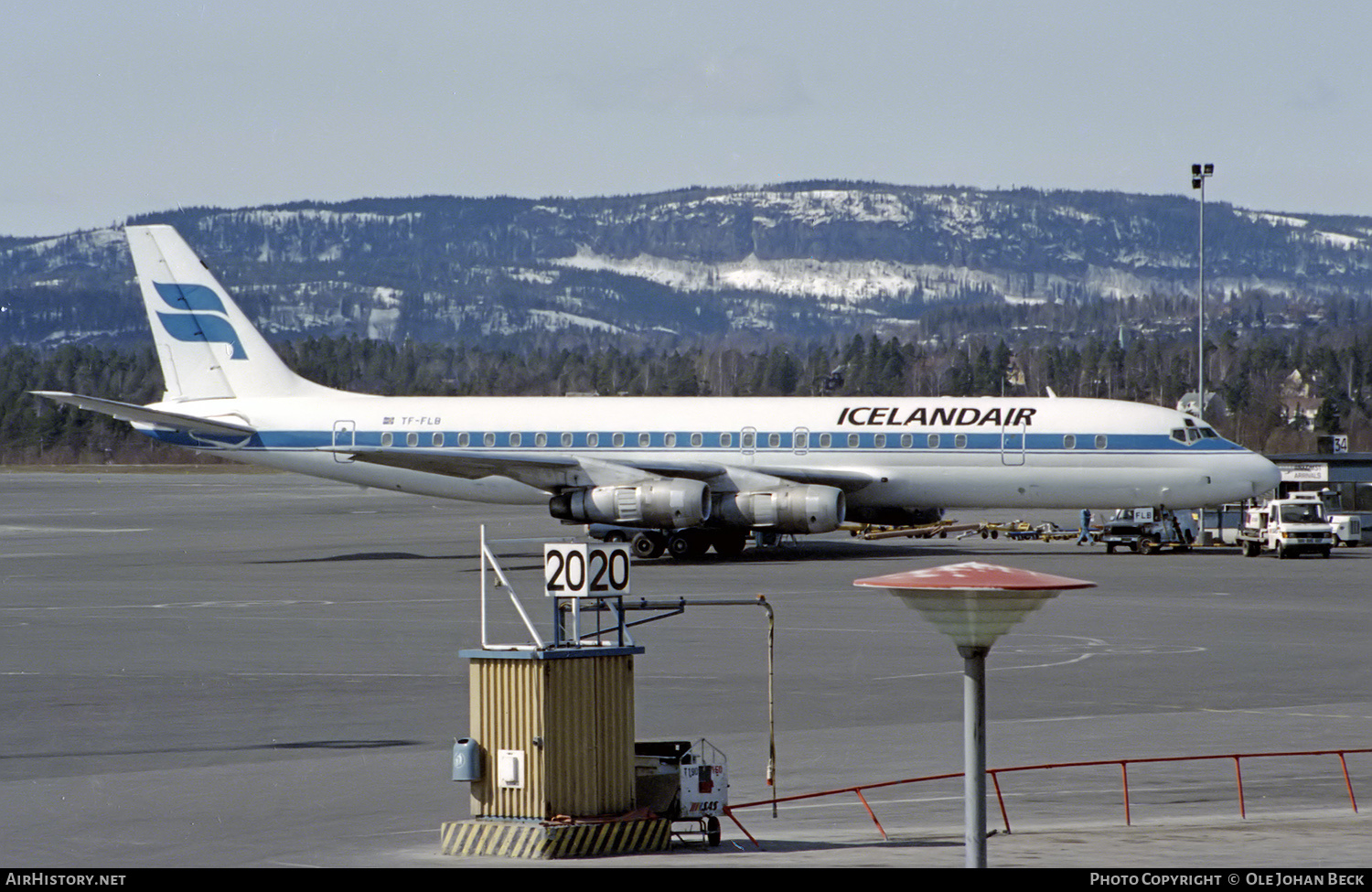 Aircraft Photo of TF-FLB | Douglas DC-8-55 | Icelandair | AirHistory.net #649543