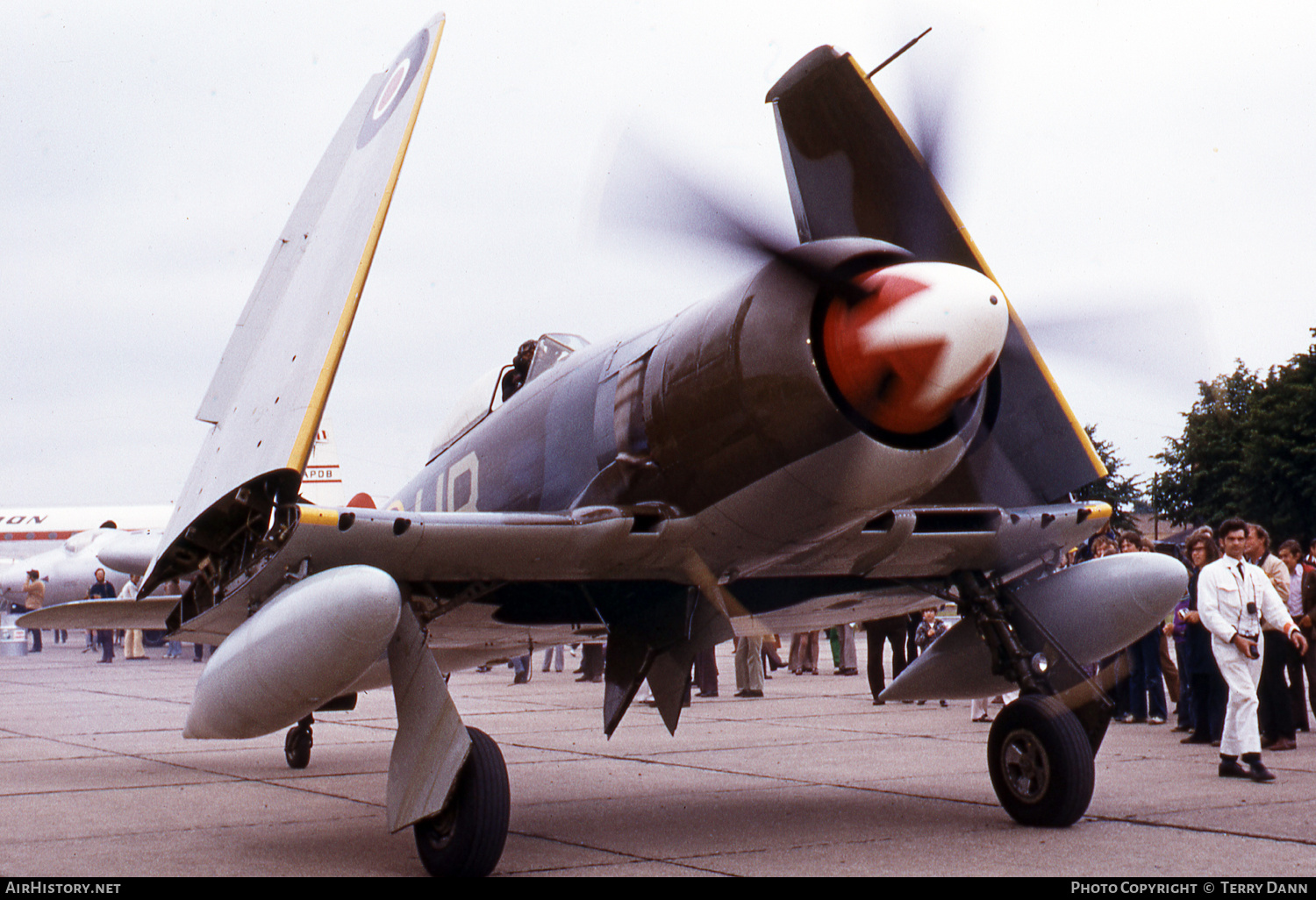 Aircraft Photo of G-AGHB / WH589 | Hawker Sea Fury FB11 | UK - Air Force | AirHistory.net #649545