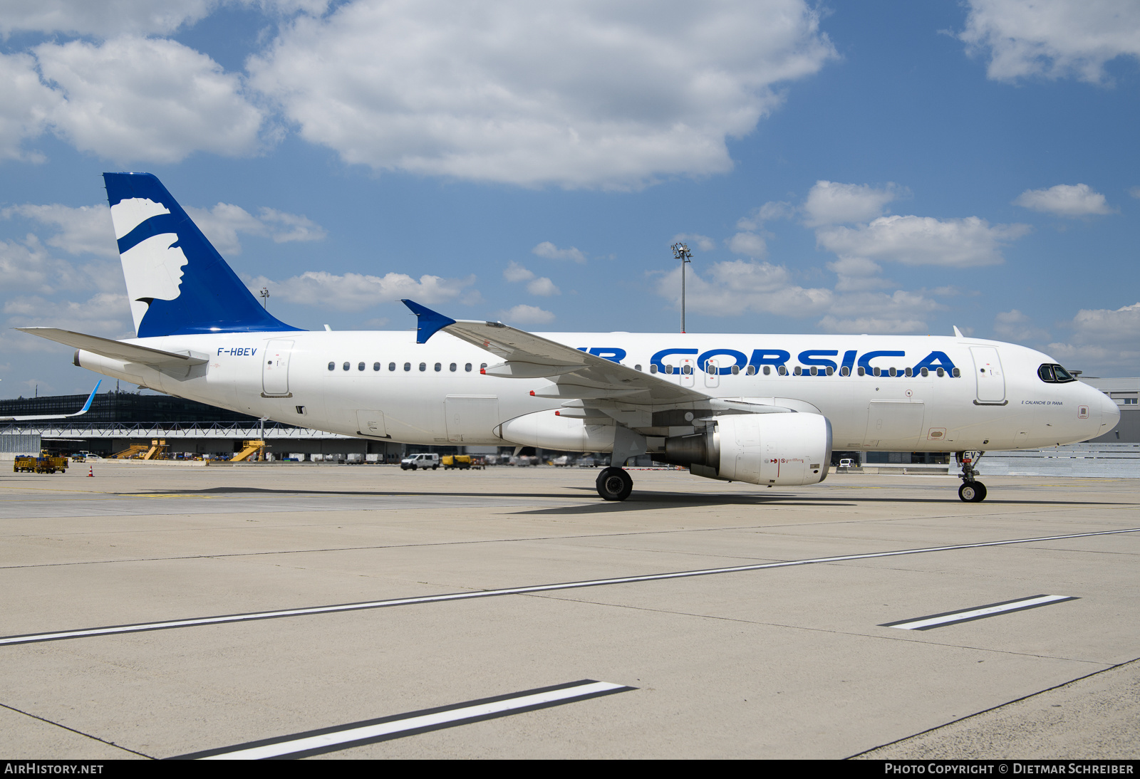 Aircraft Photo of F-HBEV | Airbus A320-216 | Air Corsica | AirHistory.net #649548