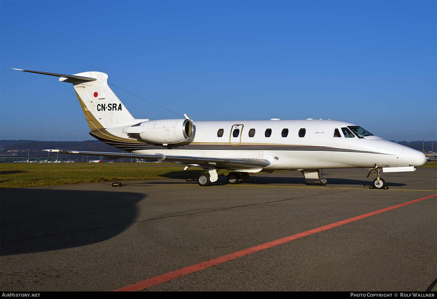 Aircraft Photo of CN-SRA | Cessna 650 Citation VII | AirHistory.net #649550