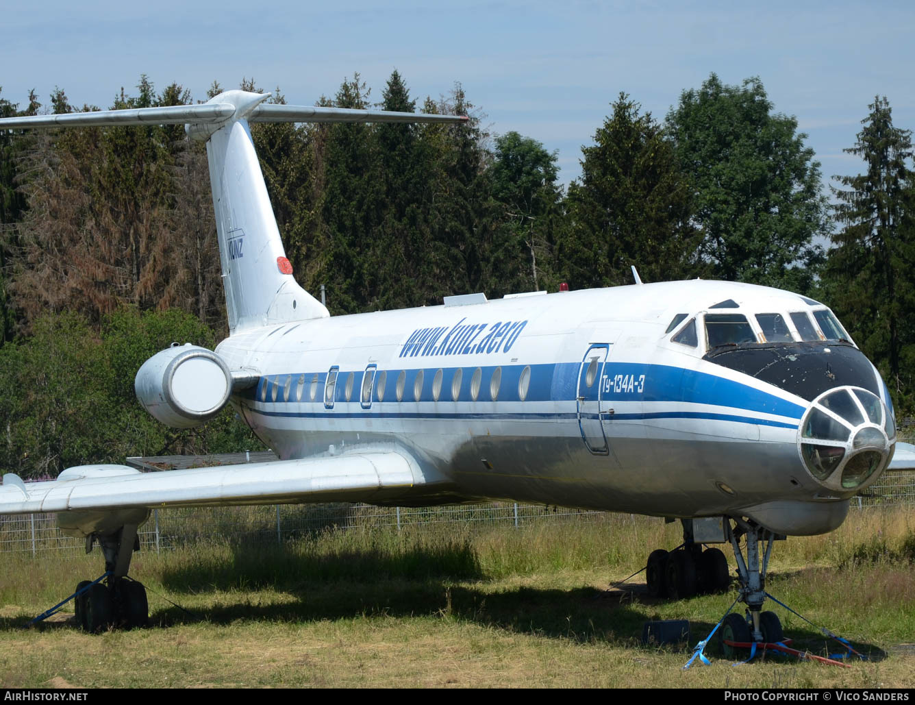 Aircraft Photo of RA-65117 | Tupolev Tu-134A-3 | Kunz Aero | AirHistory.net #649551