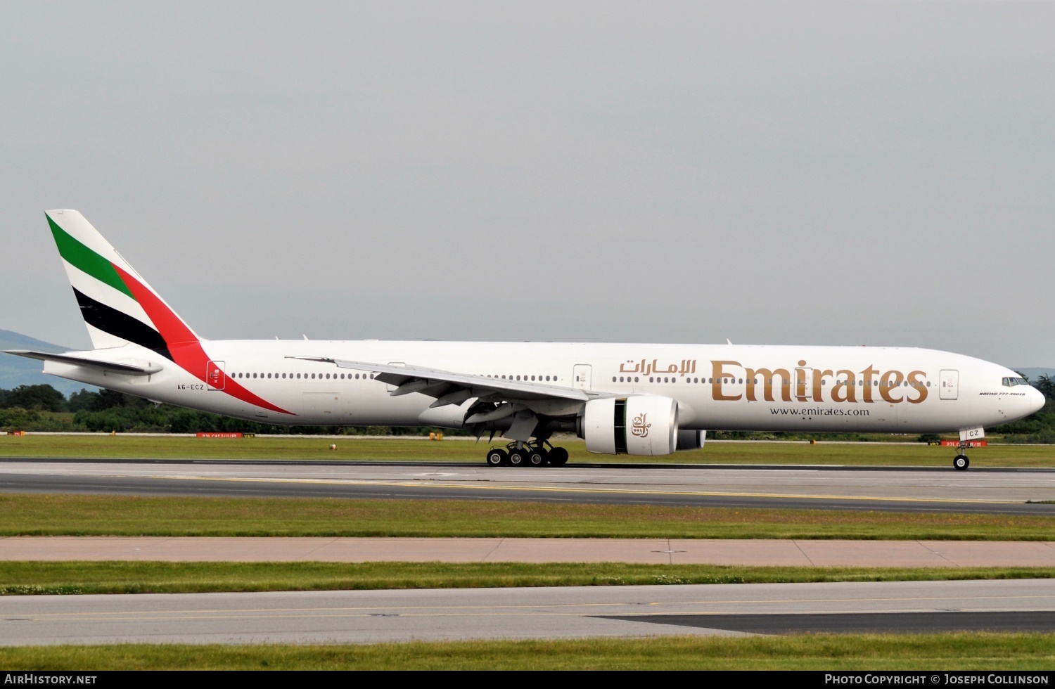 Aircraft Photo of A6-ECZ | Boeing 777-31H/ER | Emirates | AirHistory.net #649555