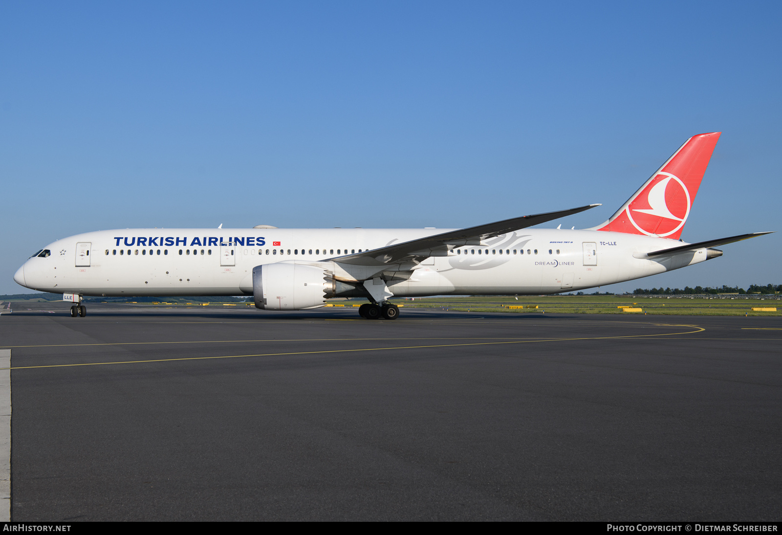 Aircraft Photo of TC-LLE | Boeing 787-9 Dreamliner | Turkish Airlines | AirHistory.net #649557