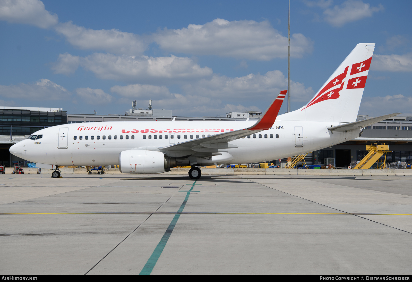 Aircraft Photo of 4L-NIK | Boeing 737-783 | Georgian Airways | AirHistory.net #649559