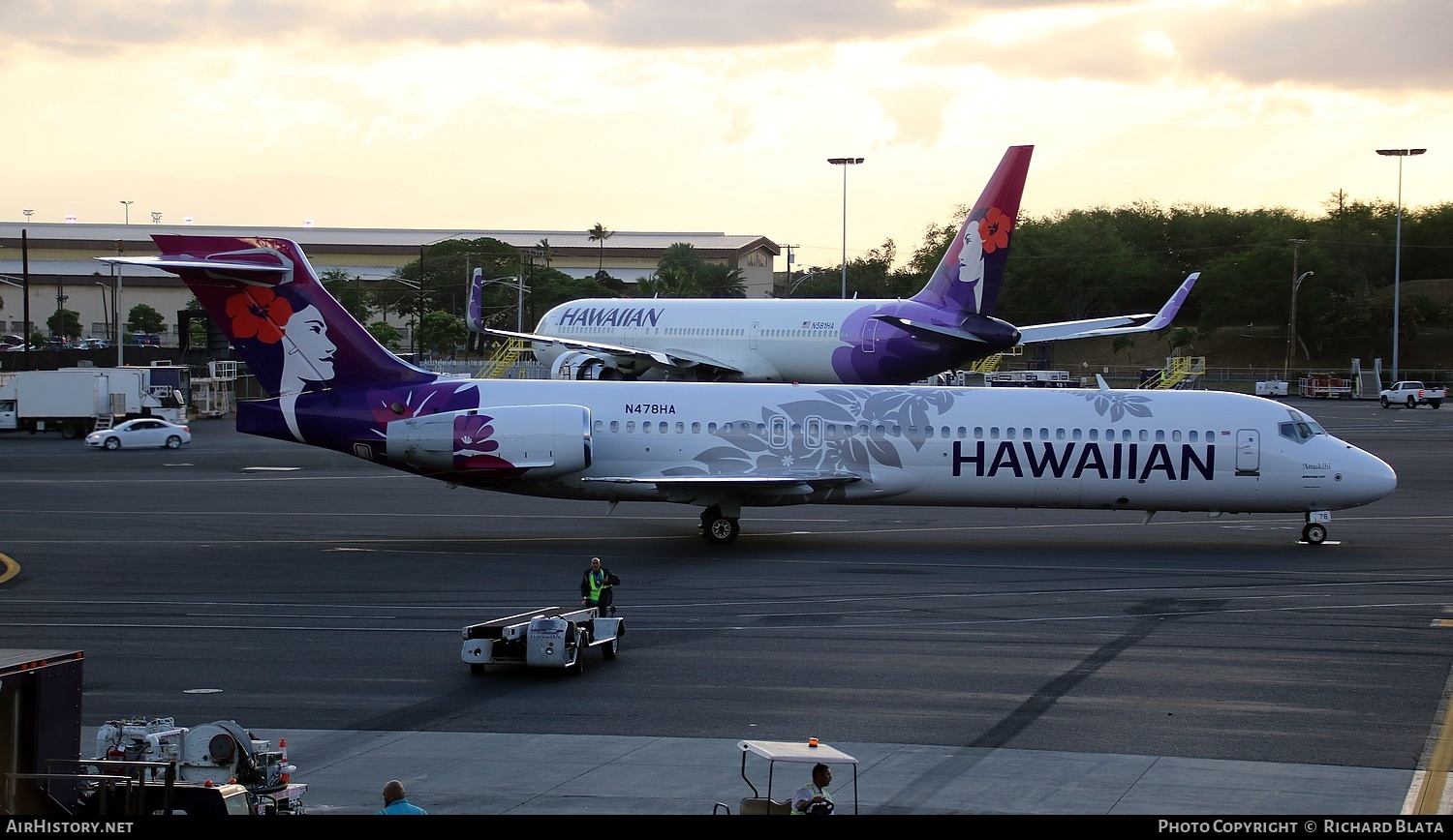 Aircraft Photo of N478HA | Boeing 717-22A | Hawaiian Airlines | AirHistory.net #649569