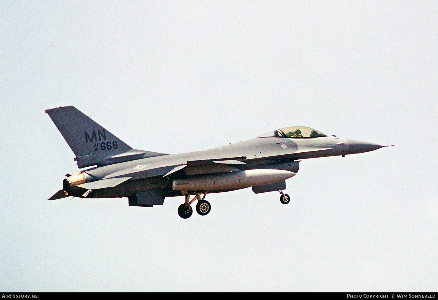 Aircraft Photo of 81-0666 | General Dynamics F-16A/ADF Fighting Falcon | USA - Air Force | AirHistory.net #649594