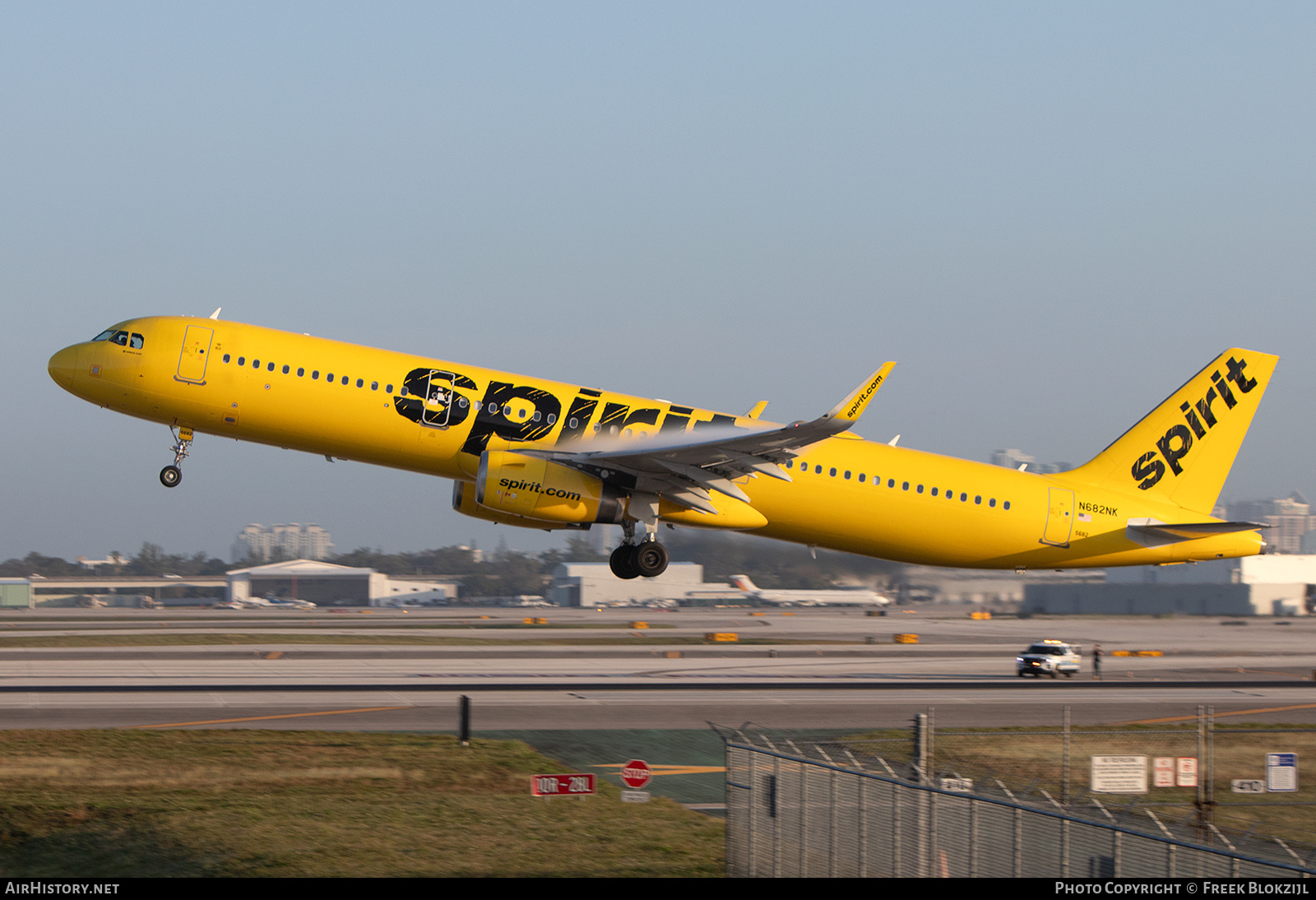 Aircraft Photo of N682NK | Airbus A321-231 | Spirit Airlines | AirHistory.net #649620