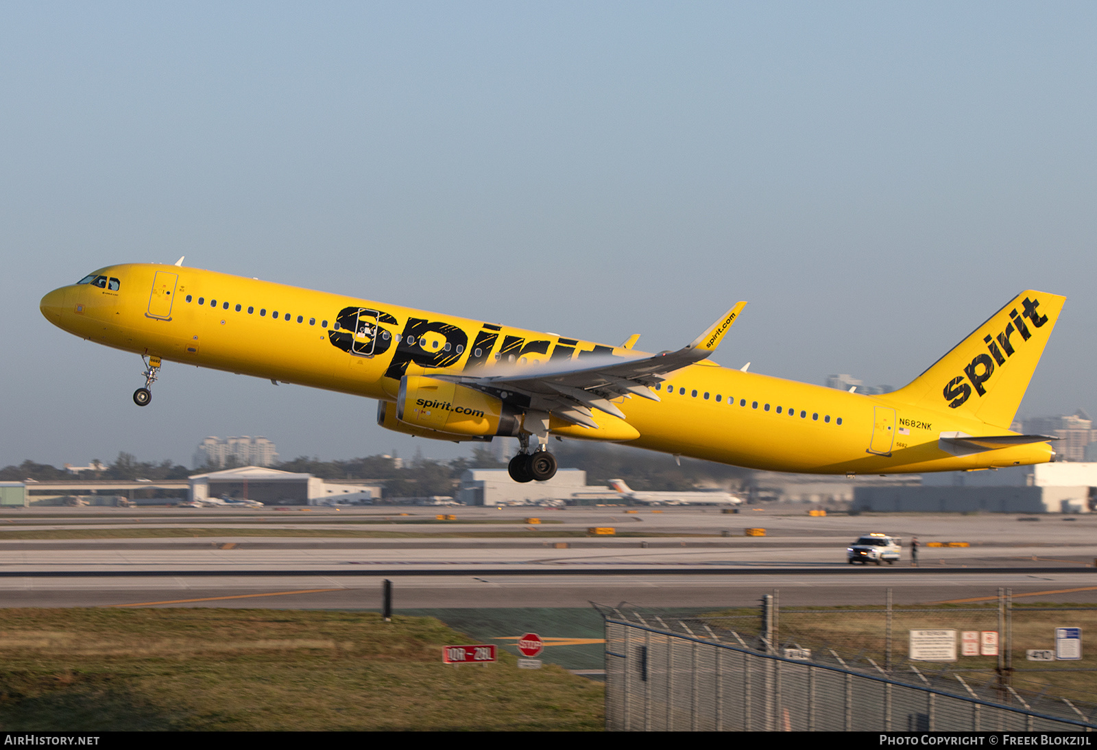 Aircraft Photo of N682NK | Airbus A321-231 | Spirit Airlines | AirHistory.net #649620