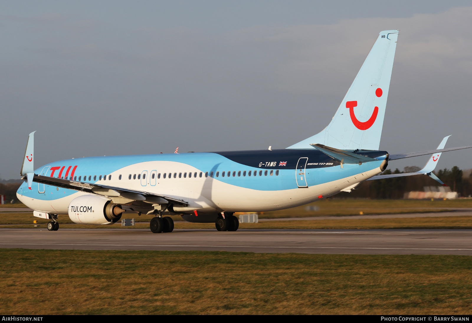 Aircraft Photo of G-TAWB | Boeing 737-8K5 | TUI | AirHistory.net #649622