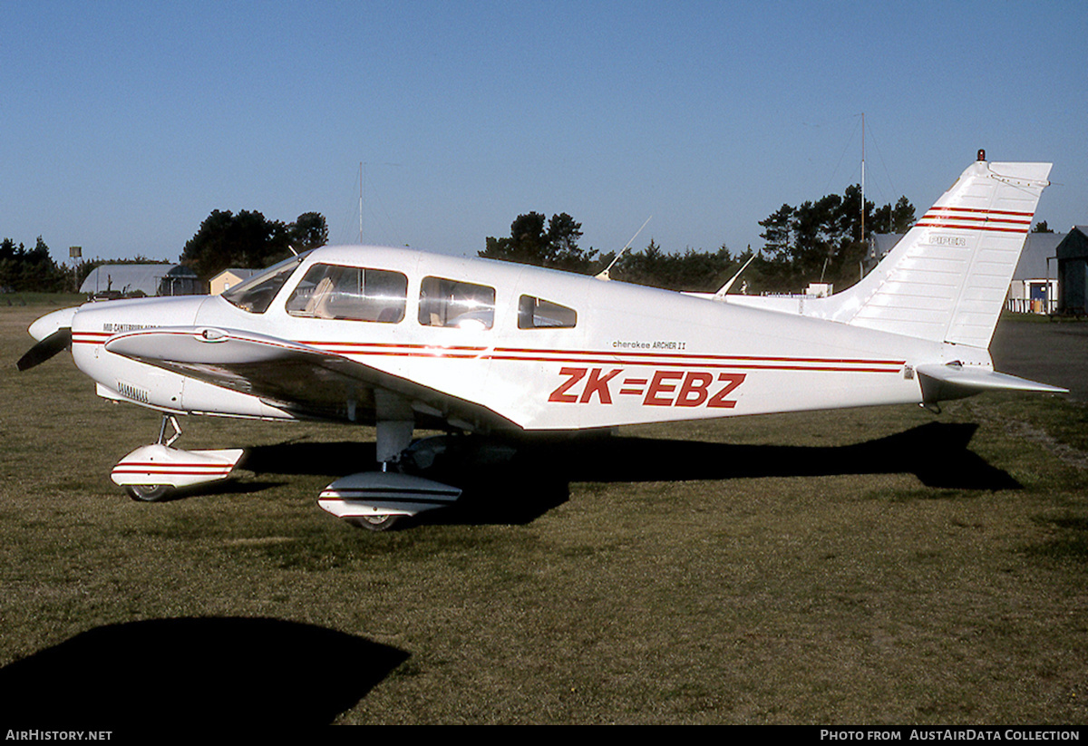 Aircraft Photo of ZK-EBZ | Piper PA-28-181 Archer II | AirHistory.net #649634