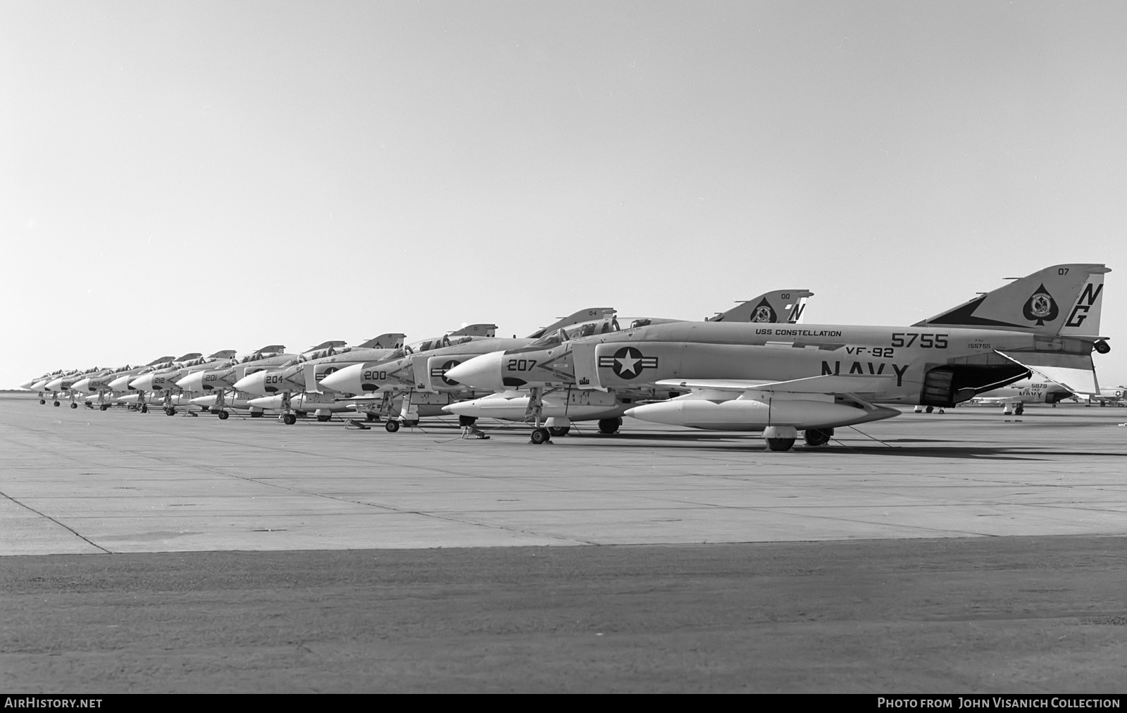 Aircraft Photo of 155755 / 5755 | McDonnell F-4J Phantom II | USA - Navy | AirHistory.net #649647