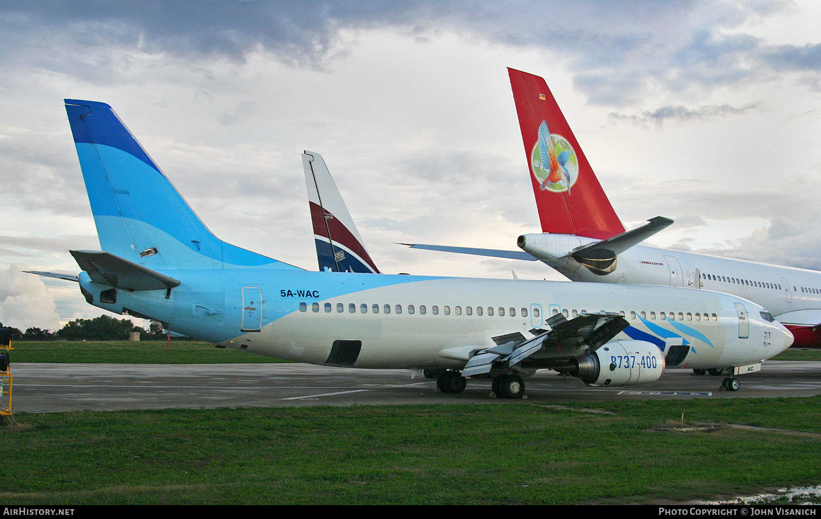 Aircraft Photo of 5A-WAC | Boeing 737-4B6 | Buraq Air | AirHistory.net #649649