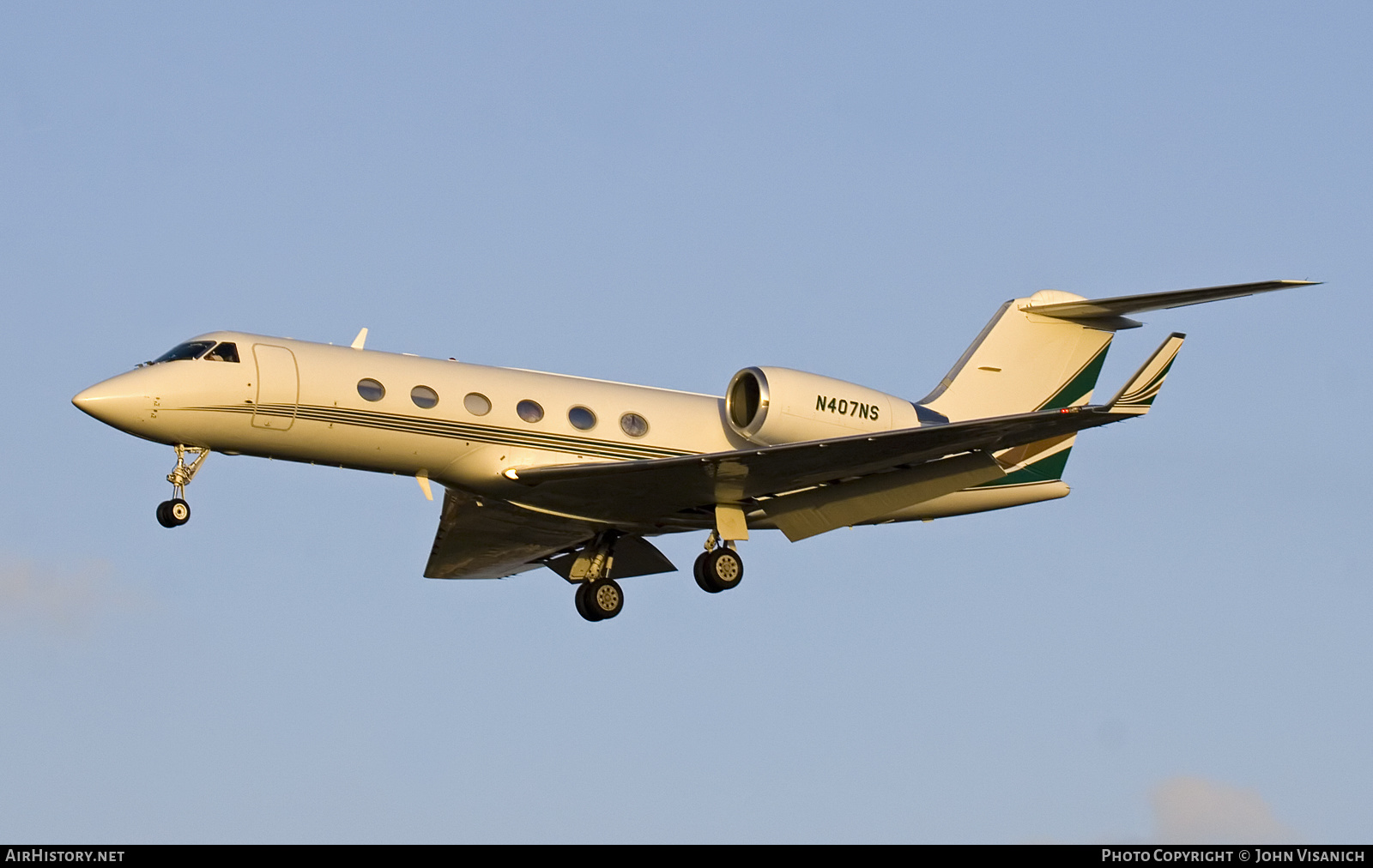 Aircraft Photo of N407NS | Gulfstream Aerospace G-IV Gulfstream IV | AirHistory.net #649650