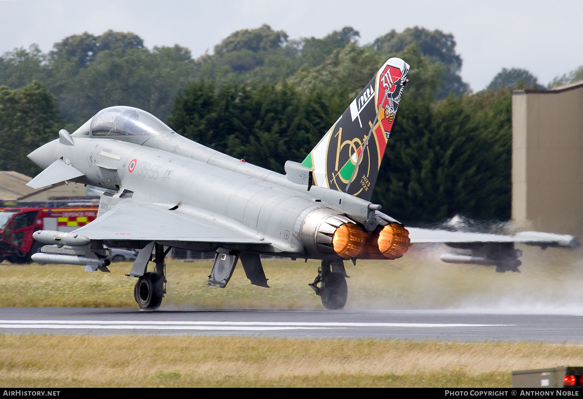 Aircraft Photo of CSX7352 | Eurofighter EF-2000 Typhoon | Italy - Air Force | AirHistory.net #649656