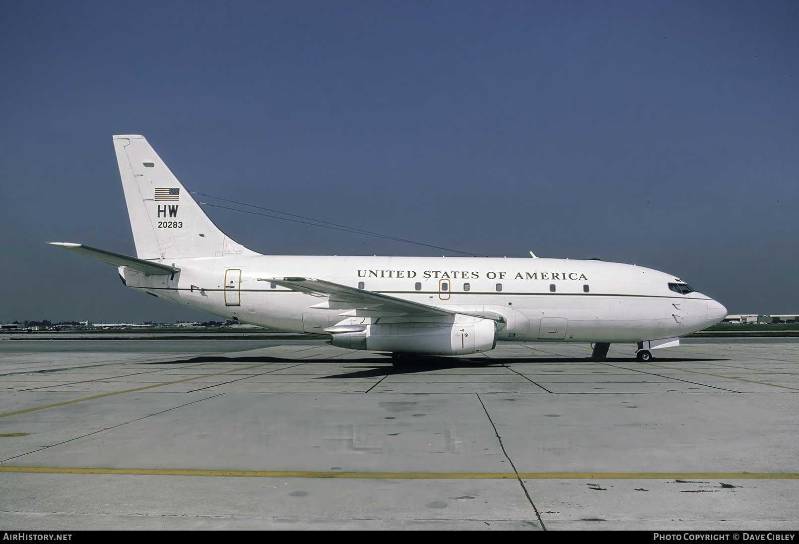 Aircraft Photo of 72-20283 / 20283 | Boeing CT-43A (737-253/Adv) | USA - Air Force | AirHistory.net #649657