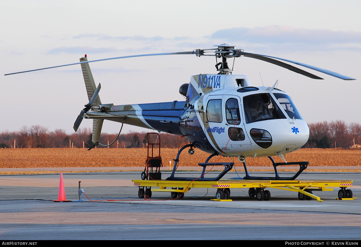 Aircraft Photo of N911VA | Eurocopter AS-350B-2 Ecureuil | Med Flight | AirHistory.net #649659