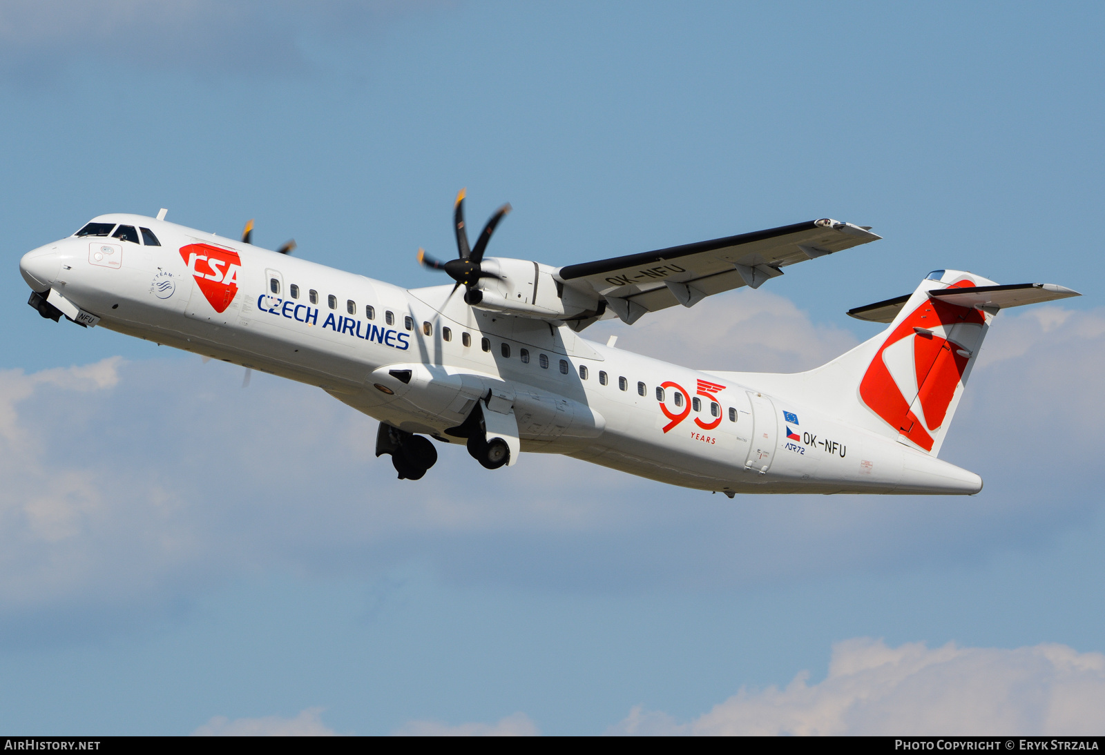 Aircraft Photo of OK-NFU | ATR ATR-72-500 (ATR-72-212A) | ČSA - Czech Airlines | AirHistory.net #649692