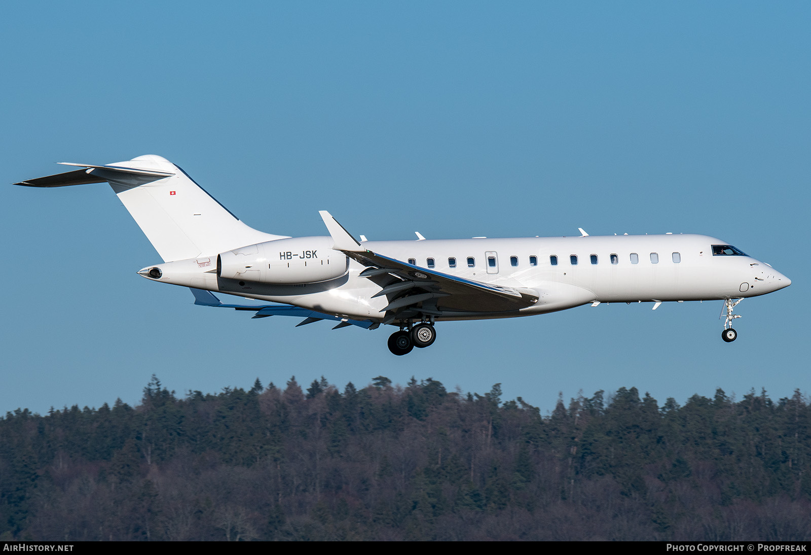 Aircraft Photo of HB-JSK | Bombardier Global 6000 (BD-700-1A10) | AirHistory.net #649698