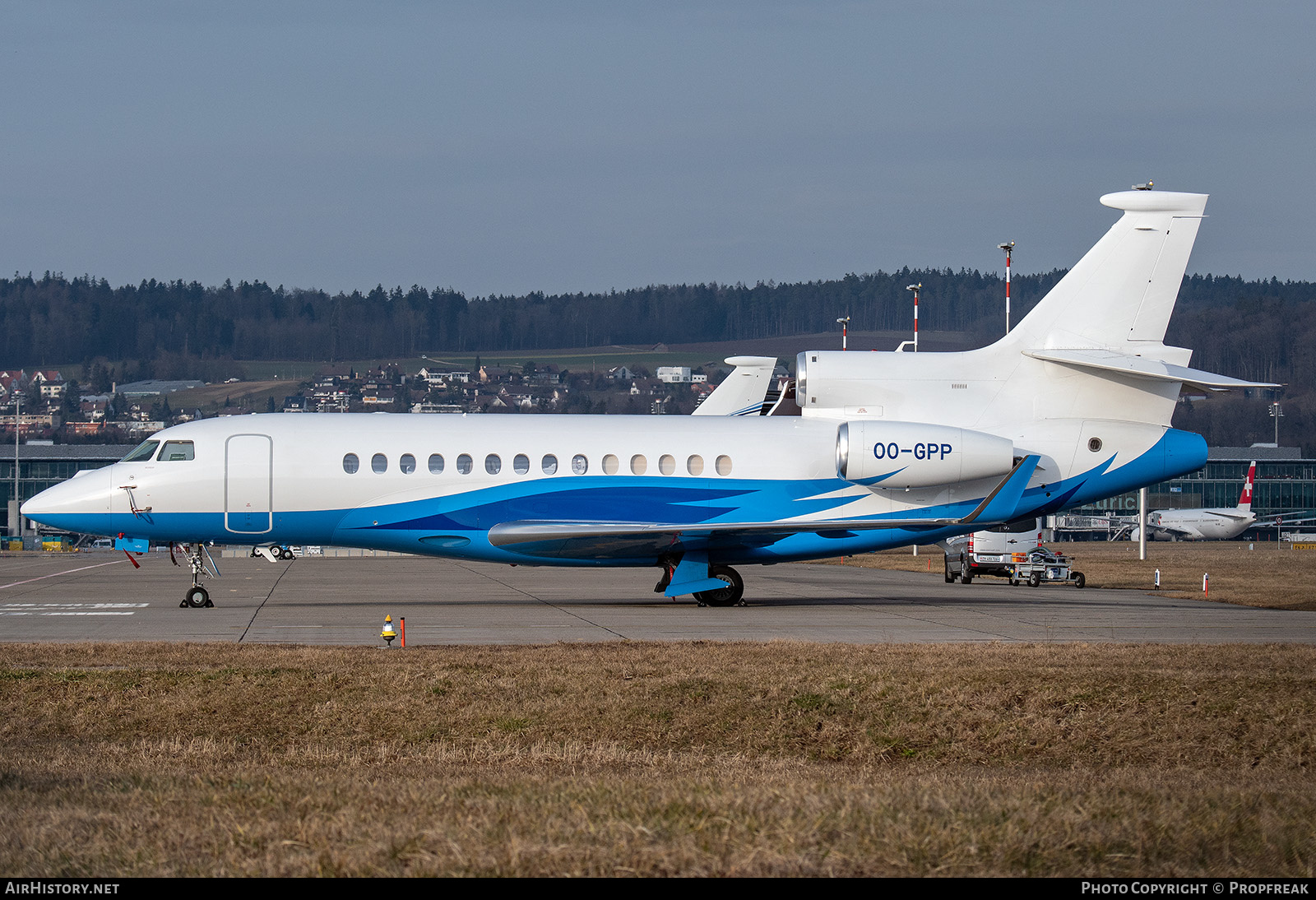 Aircraft Photo of OO-GPP | Dassault Falcon 7X | AirHistory.net #649699