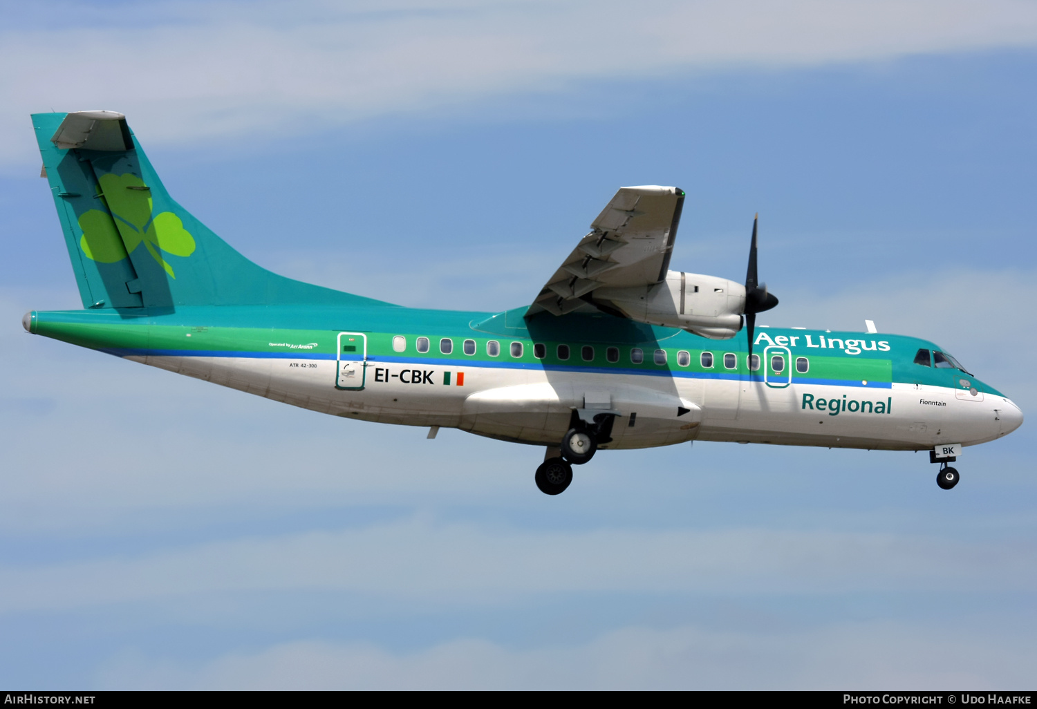 Aircraft Photo of EI-CBK | ATR ATR-42-300 | Aer Lingus Regional | AirHistory.net #649702