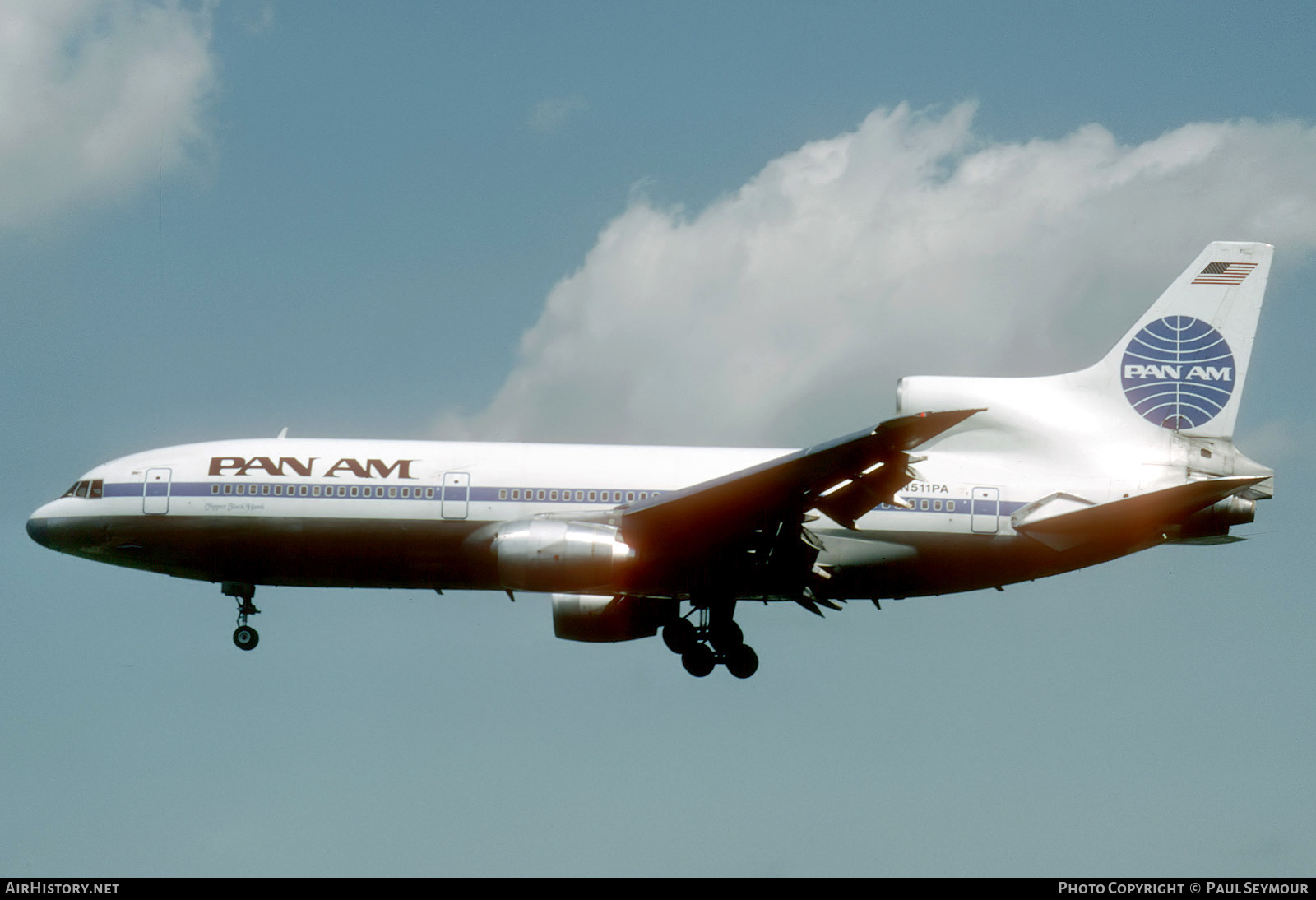 Aircraft Photo of N511PA | Lockheed L-1011-385-3 TriStar 500 | Pan American World Airways - Pan Am | AirHistory.net #649710