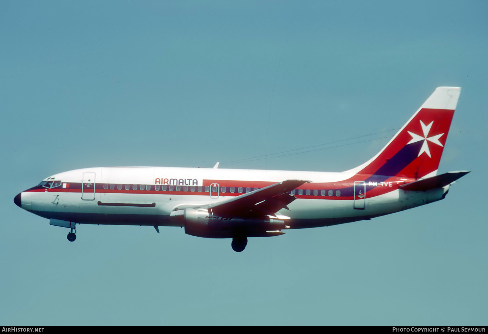 Aircraft Photo of PH-TVE | Boeing 737-2K2C/Adv | Air Malta | AirHistory.net #649712