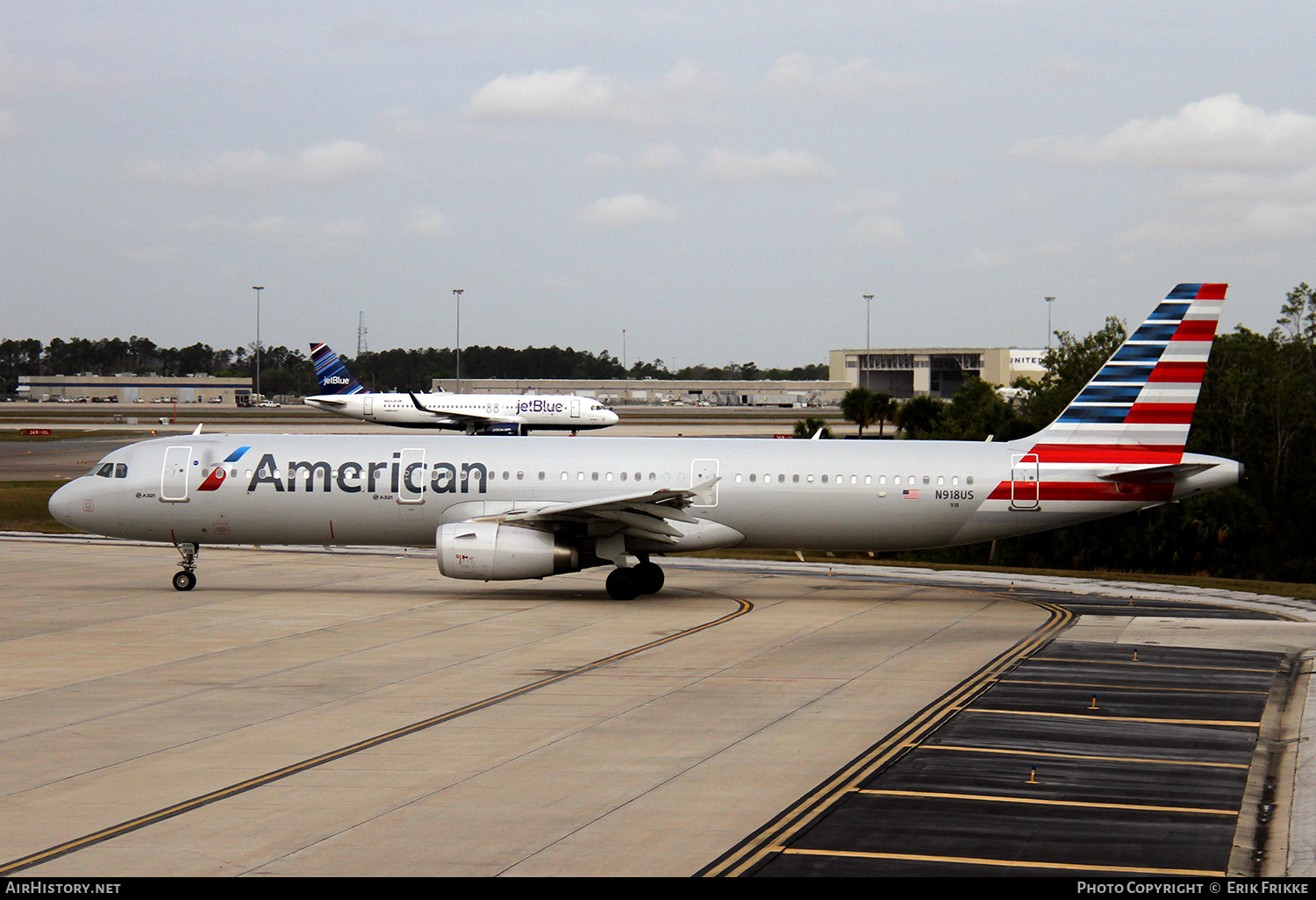 Aircraft Photo of N918US | Airbus A321-231 | American Airlines | AirHistory.net #649752