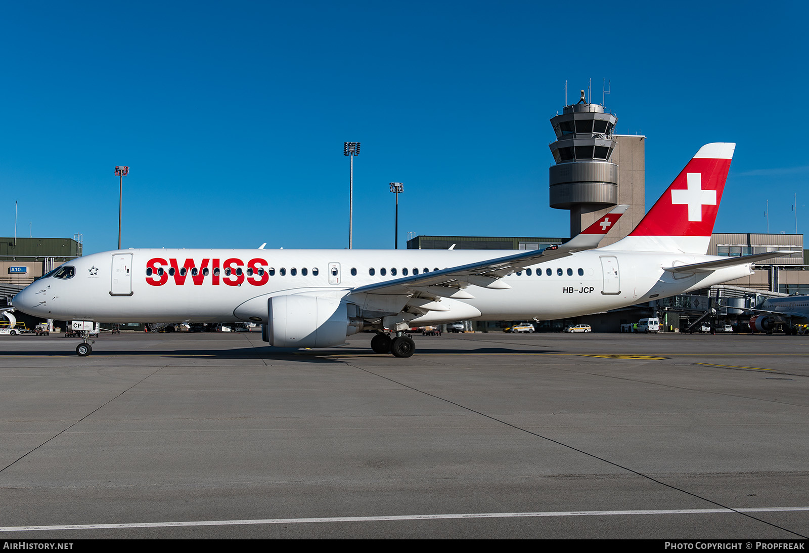 Aircraft Photo of HB-JCP | Airbus A220-371 (BD-500-1A11) | Swiss International Air Lines | AirHistory.net #649756