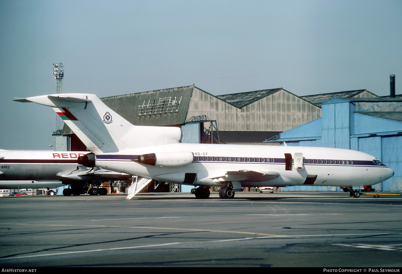 Aircraft Photo of A4O-CF | Boeing 727-30 | Oman - Police | AirHistory.net #649757