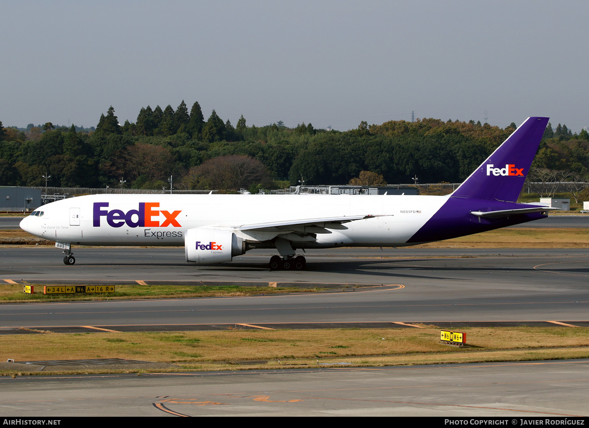 Aircraft Photo of N885FD | Boeing 777-FS2 | FedEx Express | AirHistory.net #649758