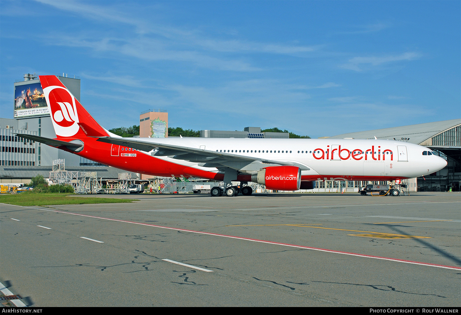 Aircraft Photo of HB-IQQ | Airbus A330-223 | Air Berlin | AirHistory.net #649779
