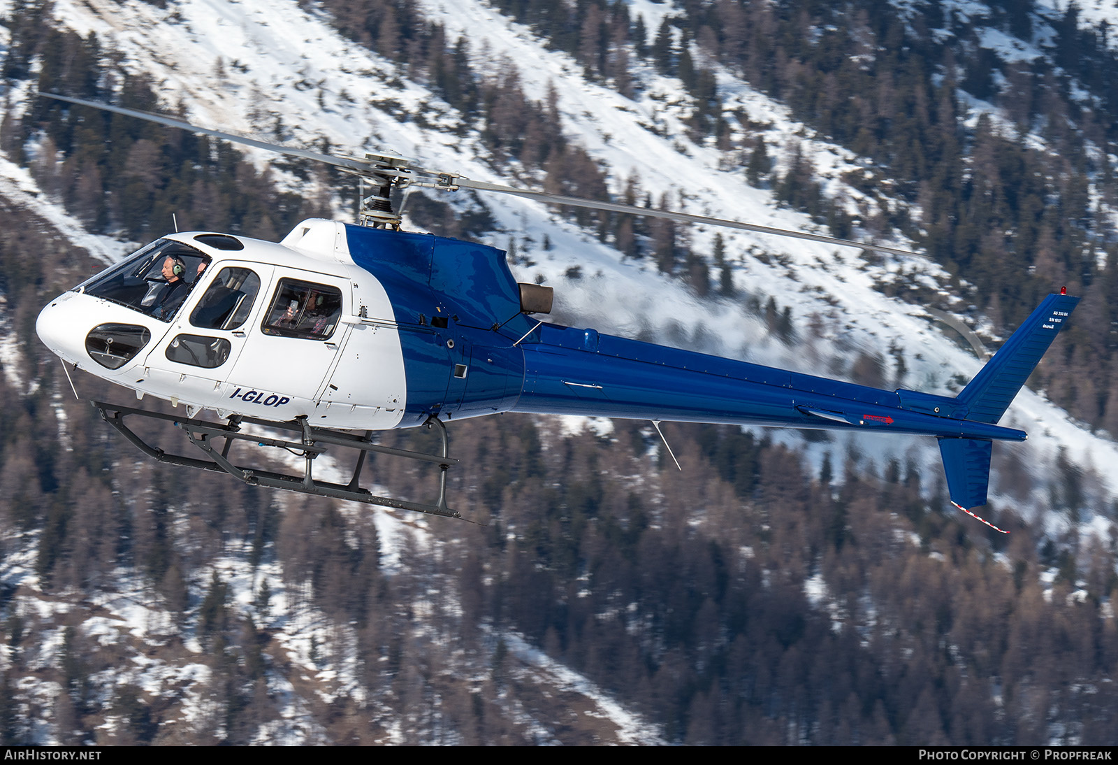 Aircraft Photo of I-GLOP | Aerospatiale AS-350BA Ecureuil | AirHistory.net #649787