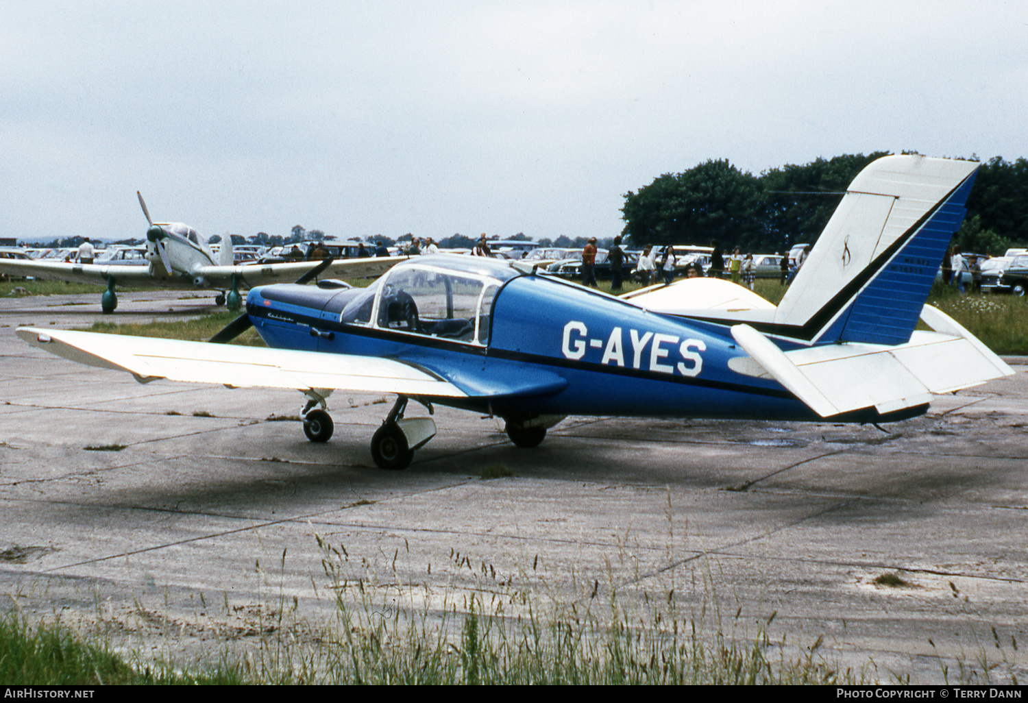 Aircraft Photo of G-AYES | Socata MS-892A Rallye Commodore 150 | AirHistory.net #649790