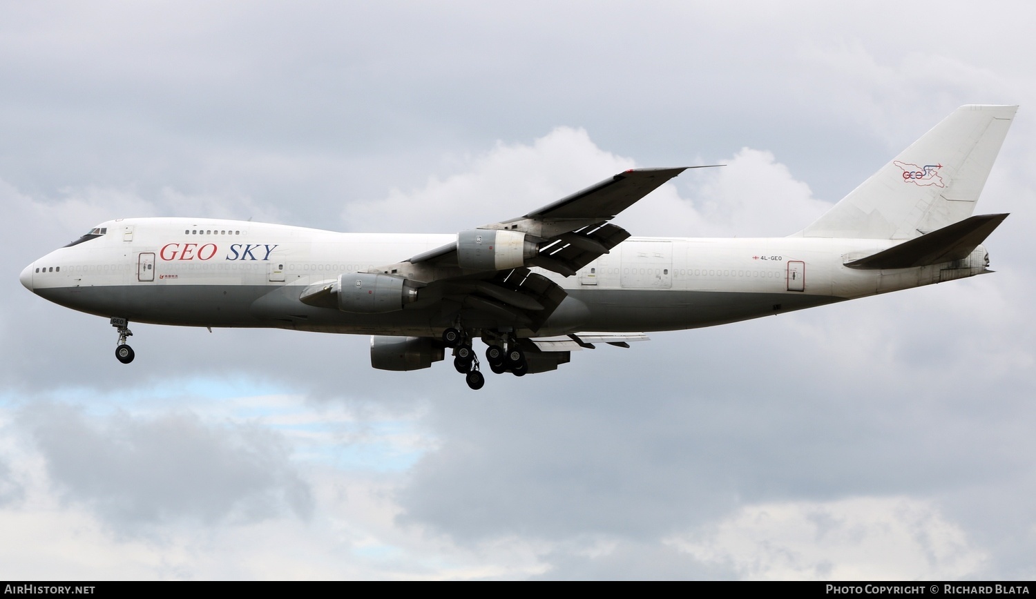 Aircraft Photo of 4L-GEO | Boeing 747-236B(SF) | Geo Sky Airlines | AirHistory.net #649797