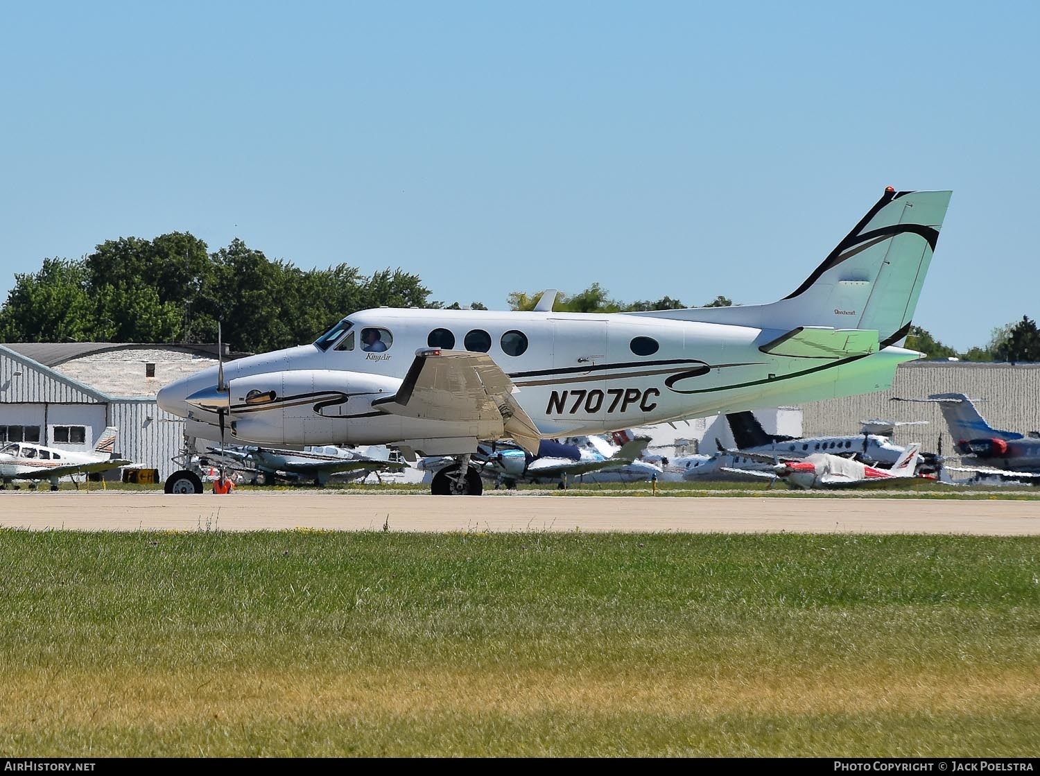 Aircraft Photo of N707PC | Raytheon C90A King Air | AirHistory.net #649801