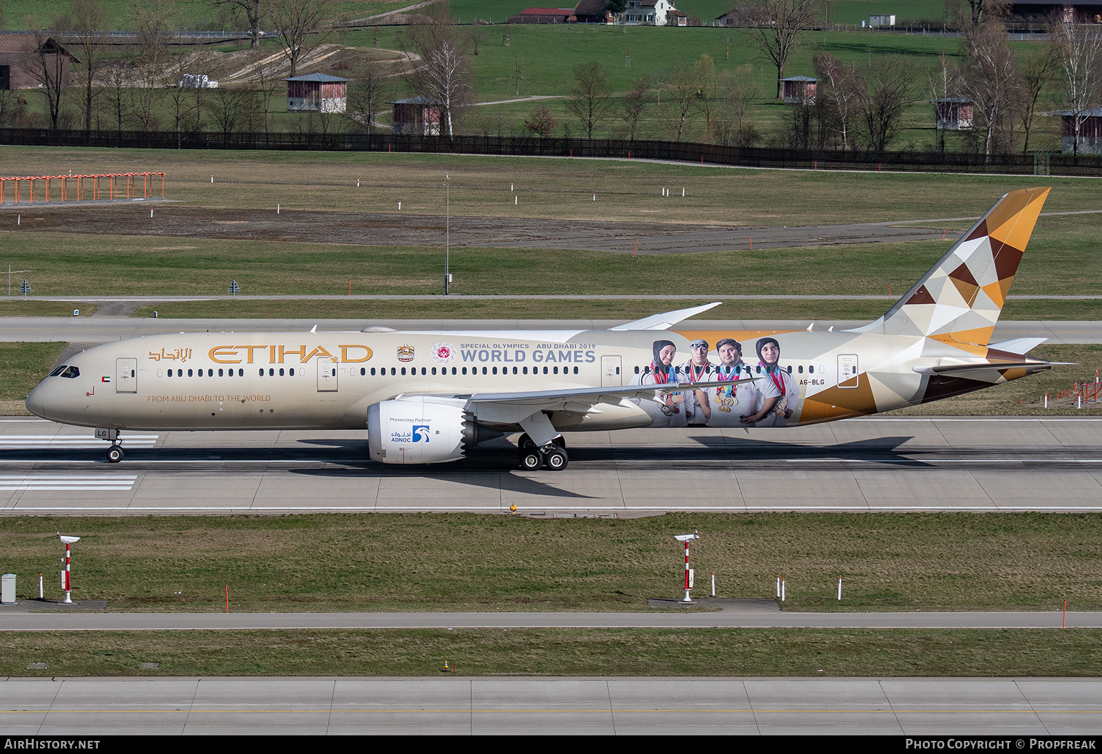 Aircraft Photo of A6-BLG | Boeing 787-9 Dreamliner | Etihad Airways | AirHistory.net #649806