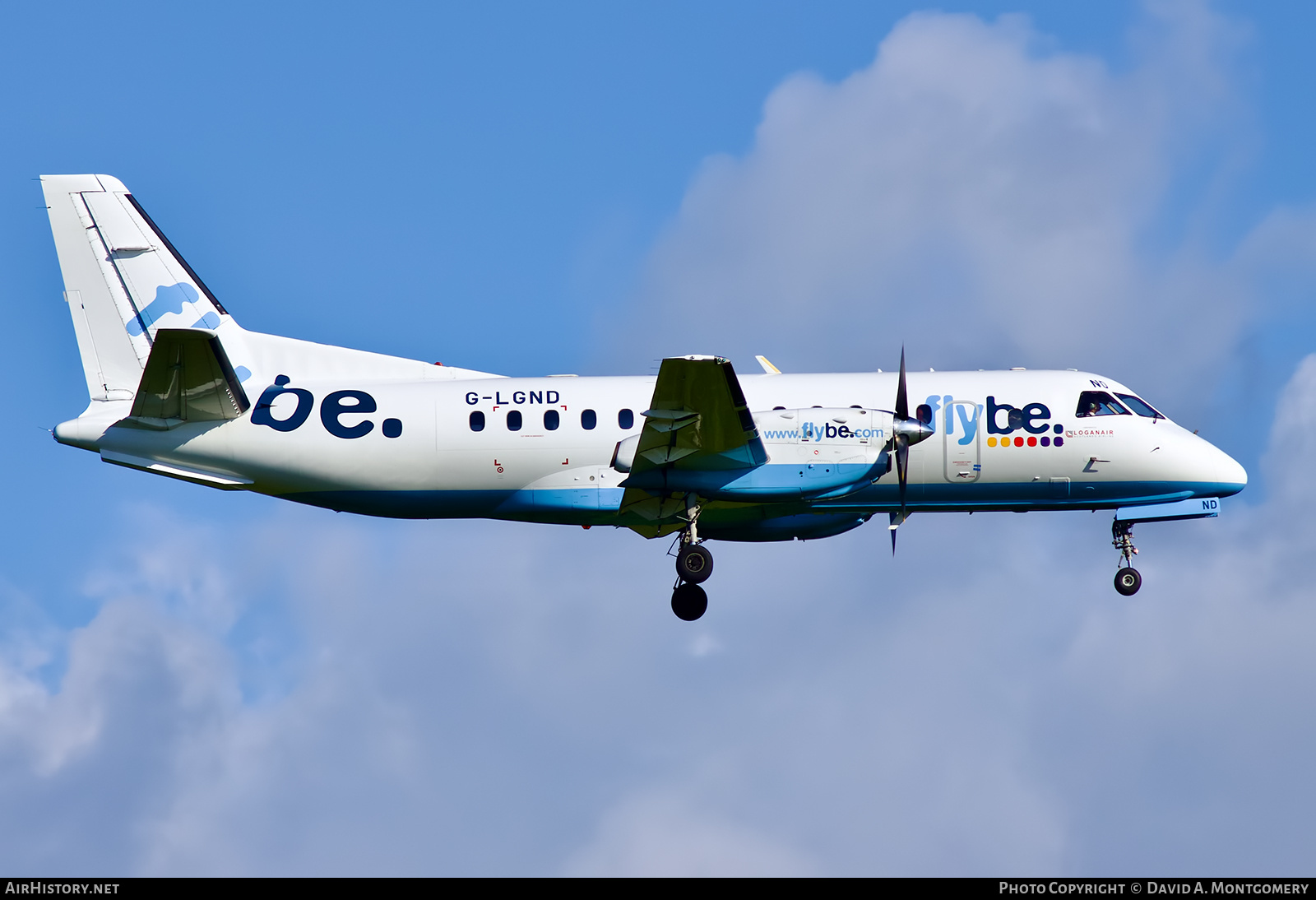 Aircraft Photo of G-LGND | Saab 340B | Flybe | AirHistory.net #649814