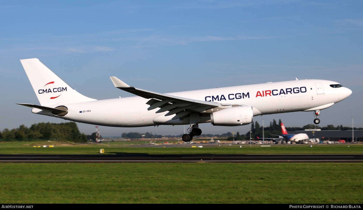 Aircraft Photo of OO-SEA | Airbus A330-243F | CMA CGM Air Cargo | AirHistory.net #649820
