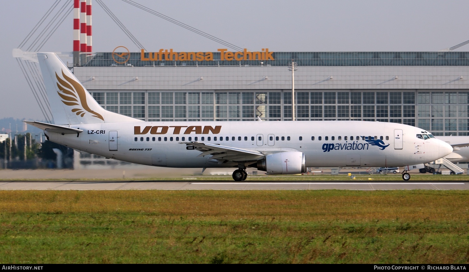 Aircraft Photo of LZ-CRI | Boeing 737-446 | GP Aviation Services | AirHistory.net #649824