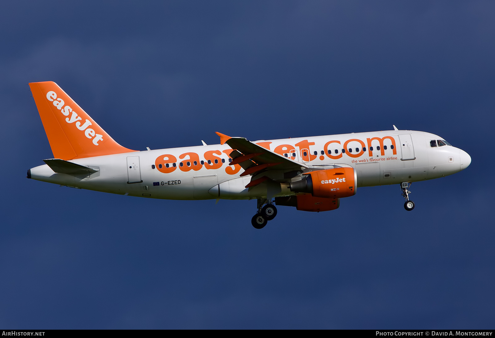 Aircraft Photo of G-EZED | Airbus A319-111 | EasyJet | AirHistory.net #649826