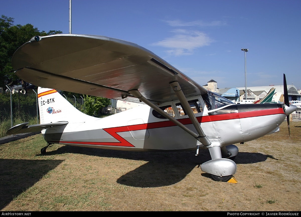 Aircraft Photo of EC-BTK | Stinson 108-3 Voyager | Iberia | AirHistory.net #649831