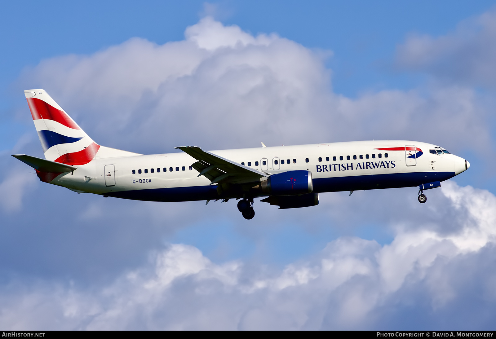 Aircraft Photo of G-DOCA | Boeing 737-436 | British Airways | AirHistory.net #649835