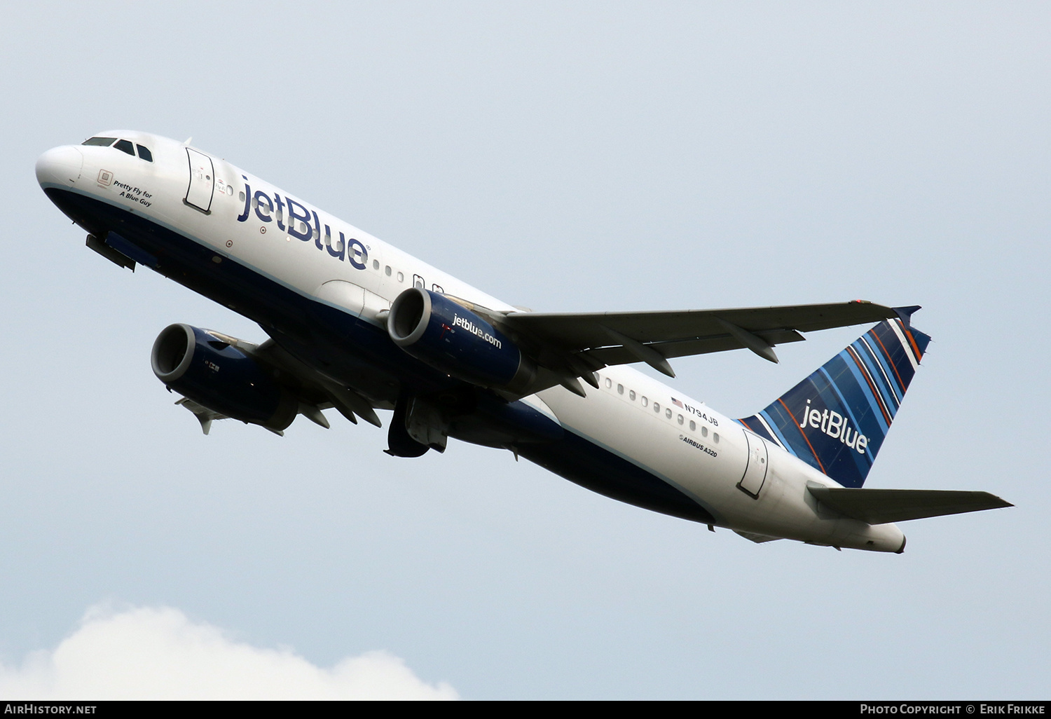 Aircraft Photo of N794JB | Airbus A321-232 | JetBlue Airways | AirHistory.net #649851