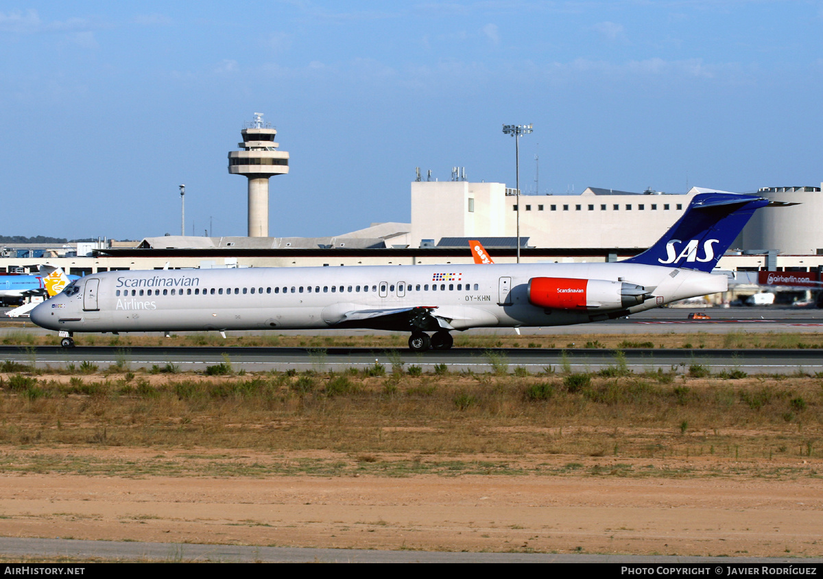 Aircraft Photo of OY-KHN | McDonnell Douglas MD-82 (DC-9-82) | Scandinavian Airlines - SAS | AirHistory.net #649862