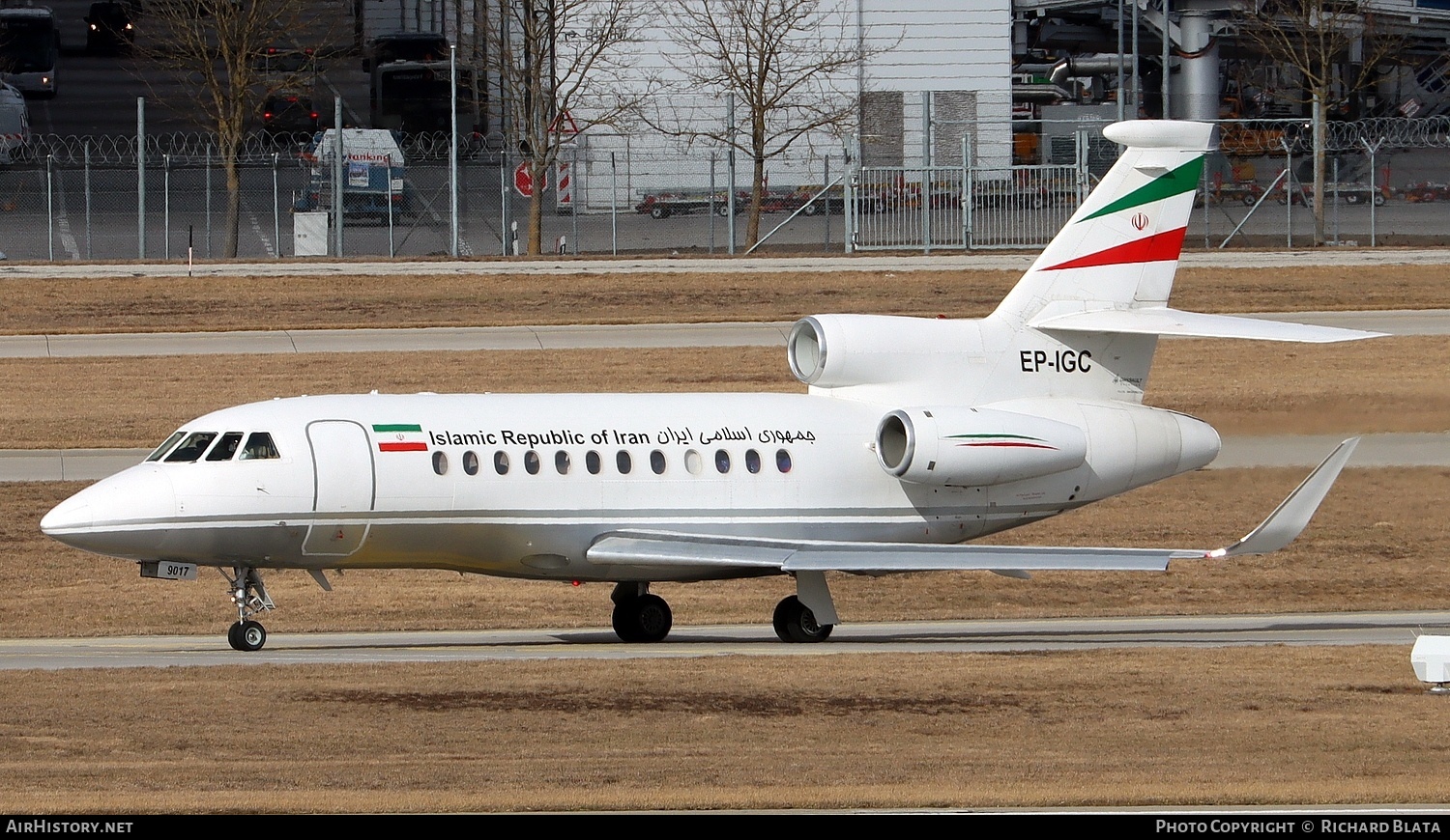 Aircraft Photo of EP-IGC / 5-9017 | Dassault Falcon 900EX | Islamic Republic of Iran | AirHistory.net #649863