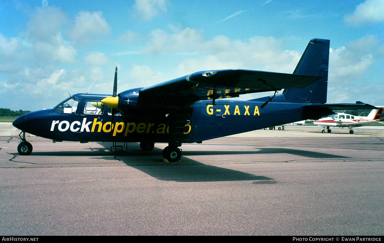 Aircraft Photo of G-XAXA | Britten-Norman BN-2A-26 Islander | Rockhopper | AirHistory.net #649866