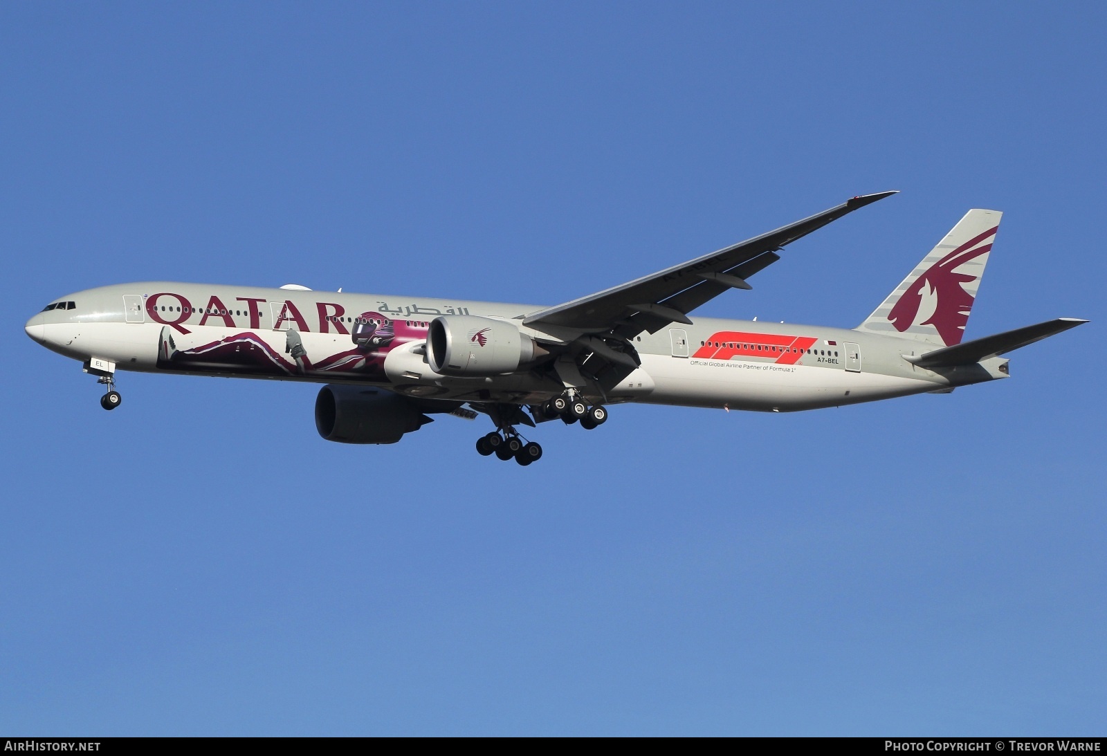 Aircraft Photo of A7-BEL | Boeing 777-300/ER | Qatar Airways | AirHistory.net #649877