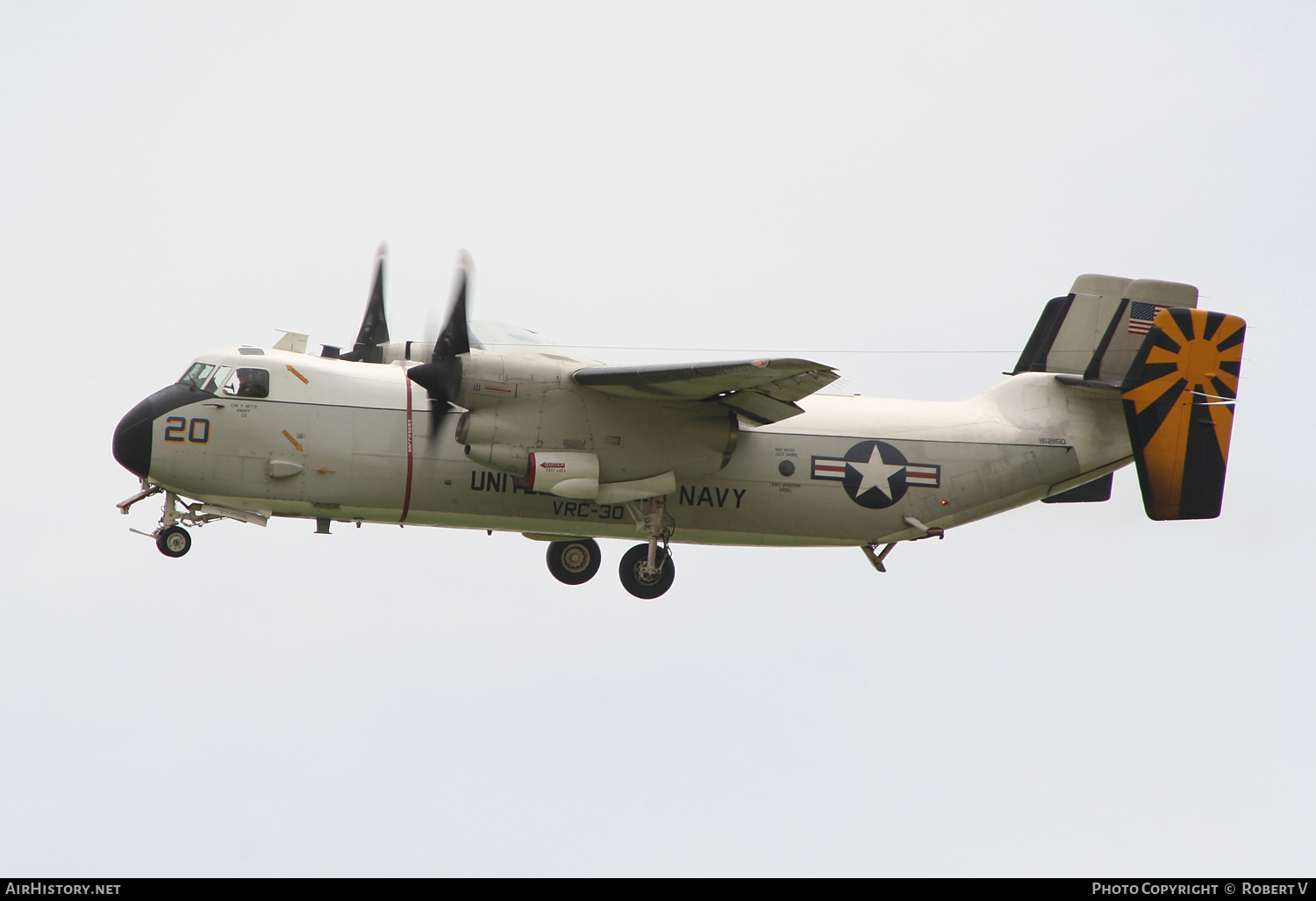 Aircraft Photo of 162150 | Grumman C-2A Greyhound | USA - Navy | AirHistory.net #649888