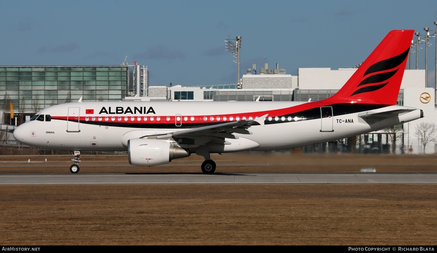 Aircraft Photo of TC-ANA | Airbus ACJ319 (A319-115/CJ) | Albania Government | AirHistory.net #649907