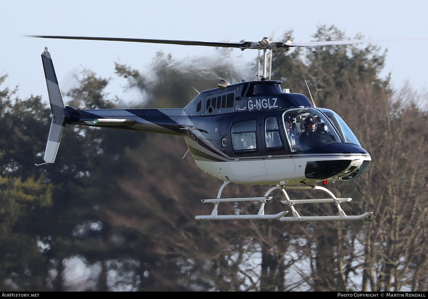 Aircraft Photo of G-NGLZ | Bell 206B-3 JetRanger III | AirHistory.net #649913